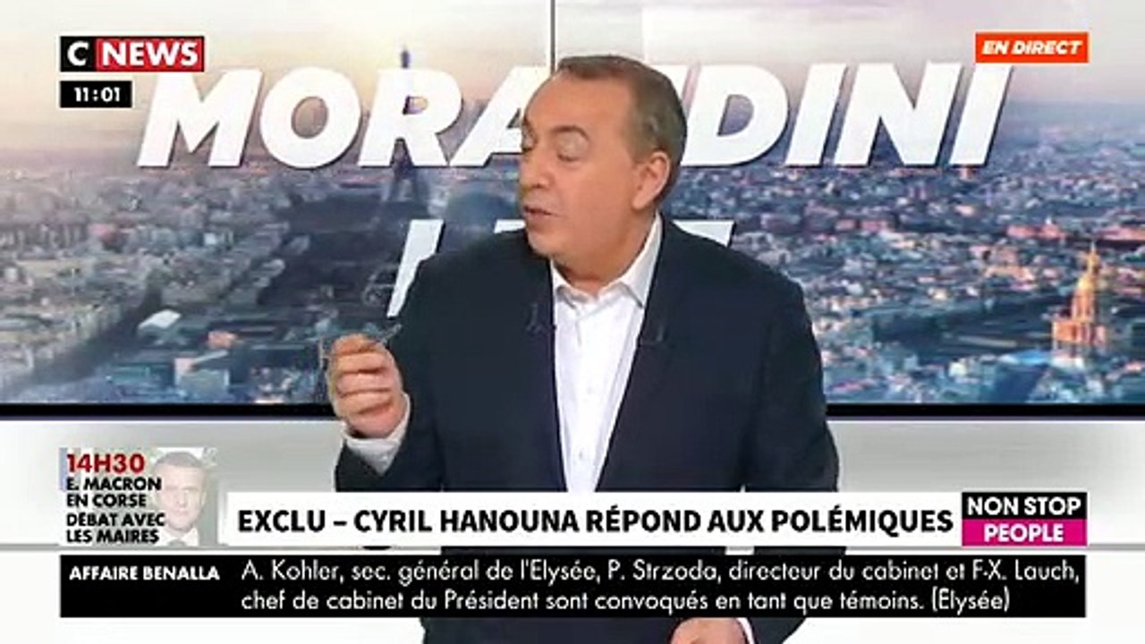 Exclu: Cyril Hanouna annonce en direct une saison 2 de sa série "Les Ombres Rouges" dans "Morandini Live" - VIDEO