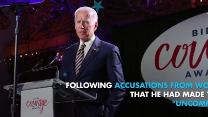Joe Biden Says He'll Change His Demeanor With Women