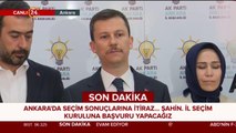 AK Parti Genel Sekreteri Fatih Şahin konuşuyor