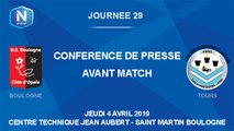 [NATIONAL] J29 Conférence de presse avant match USBCO - Tours