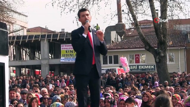 Devir teslim töreninde MHP Tokat Milletvekili Yücel Bulut gözyaşlarına hakim olamadı