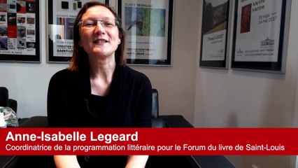 Transhumanisme et Ecosse au programme du Forum du livre de Saint-Louis
