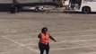 Airport Employee Breaks into Dance on Runway