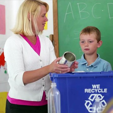 Enseñar a los niños a reciclar y reutilizar