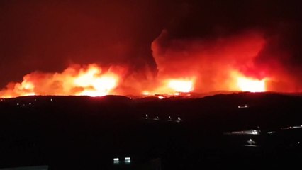[고성산불] 속초 주민 "바람 점차 강해져...폭발음 들린다" / YTN