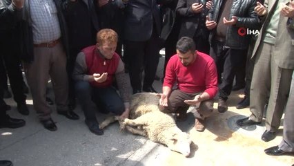 Makam Kapısını Kaldırdı, Balkon Konuşması Yaparak Kabullere Başladı