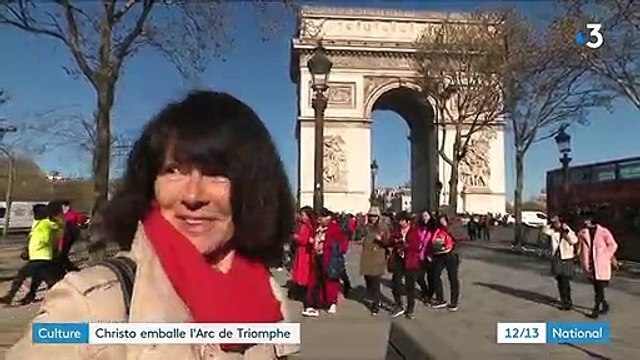 Art : Christo va emballer l'Arc de triomphe