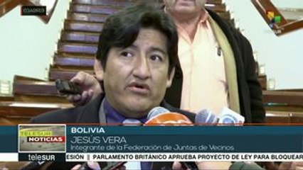 Gobierno de Bolivia emprende programa "Mi barrio, mi hogar"