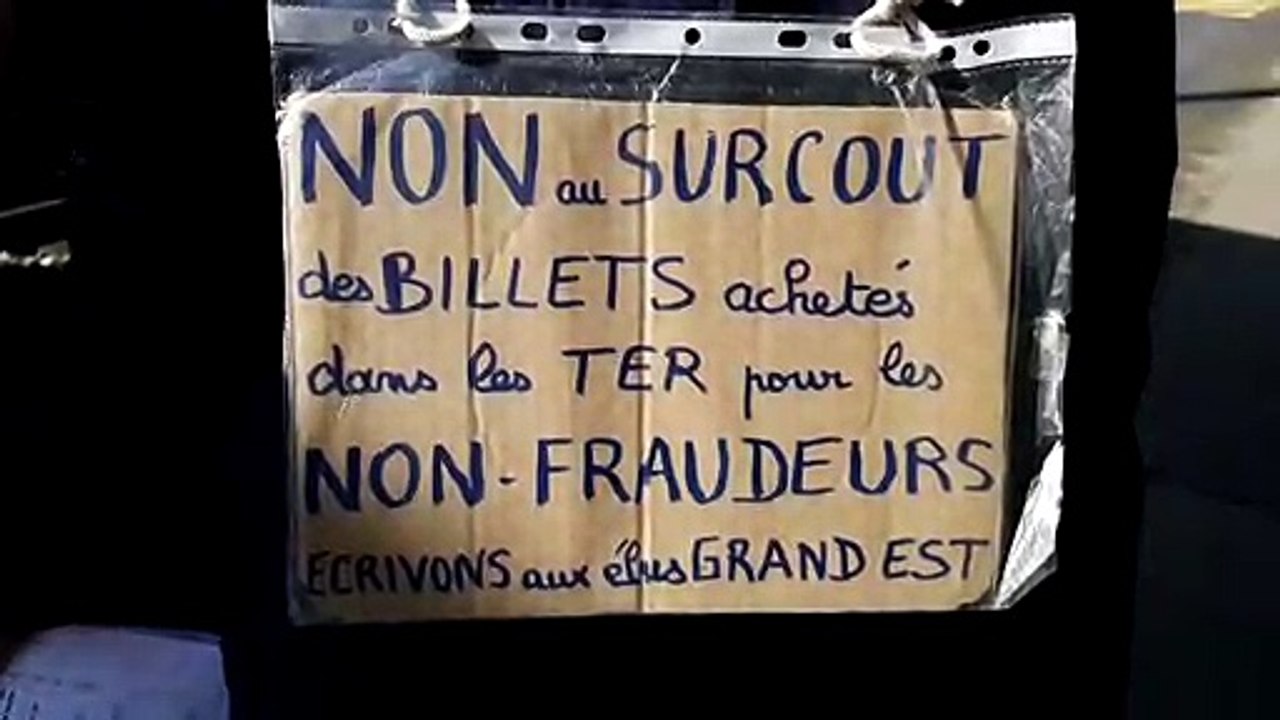 Vosges : une association d’usagers se mobilise contre l’augmentation du prix du billet lorsqu’il est pris dans le train