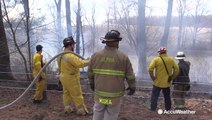 Volatile time for wildfires in the Northeast