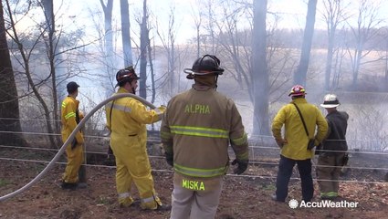 Volatile time for wildfires in the Northeast