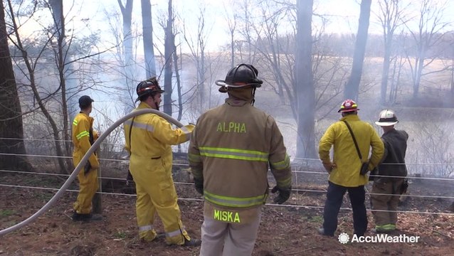 Volatile time for wildfires in the Northeast
