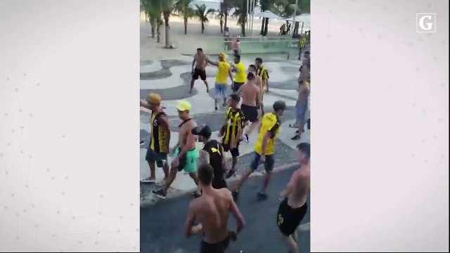 Confusão entre torcidas no Rio de Janeiro