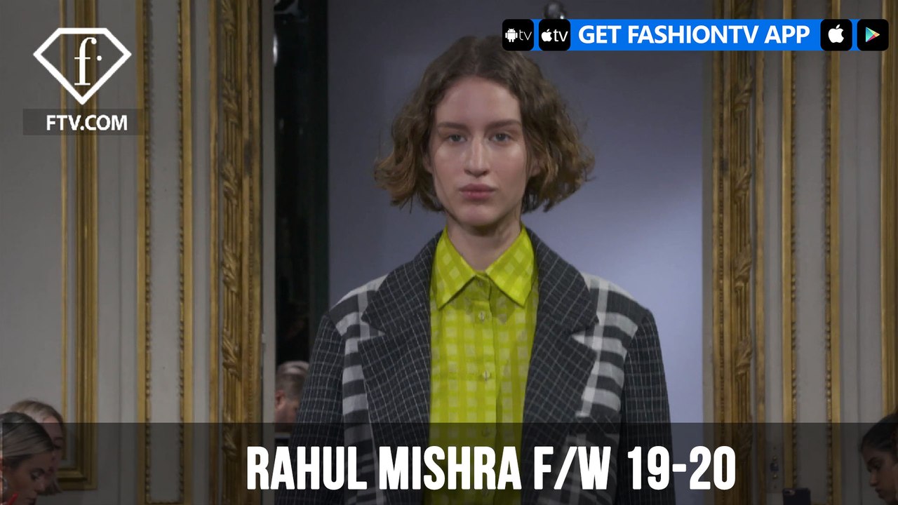 Rahul Mishra Paris Fashion Week F/W 19-20 | FashionTV | FTV