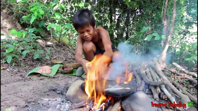 La Technologie Primitive - Manger de délicieuses - Superbe cuisine oeufs de poisson