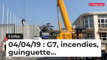 G7, incendies, guinguette... Cinq infos bretonnes de ce 4 avril