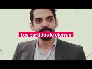 Los partidos le cierran la puerta del poder a los ciudadanos, dice Antonio Attolini