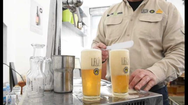Liège : la nouvelle bière de la brasserie Legia