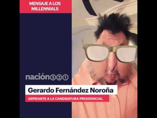 Con todo y cachetes, Gerardo Fernández Noroña nos deja un snap