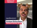 Enrique Ochoa Reza hace un snap para los millennials