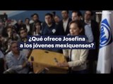 ¿Qué propone Josefina Vázquez Mota a los jóvenes del Edomex?