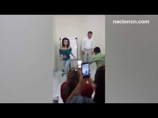 Humberto Moreira bailando 'chúntaro'