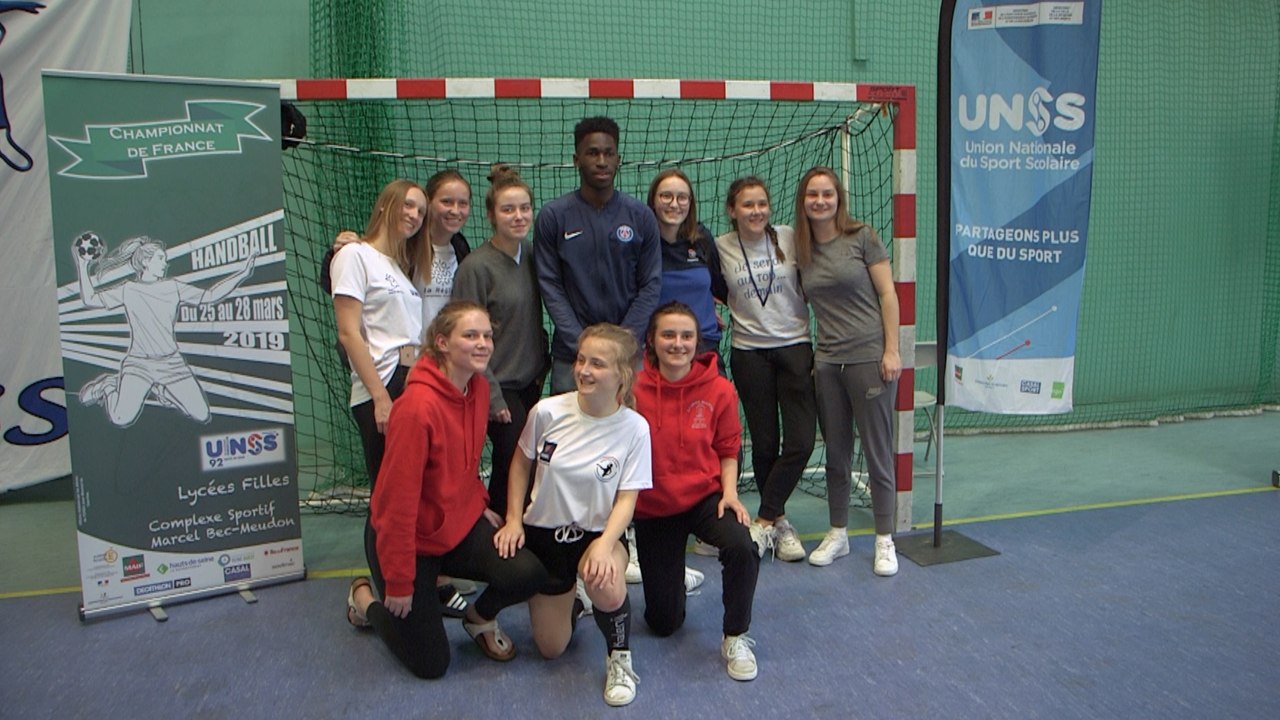 Adama Keita à la finale de l'UNSS