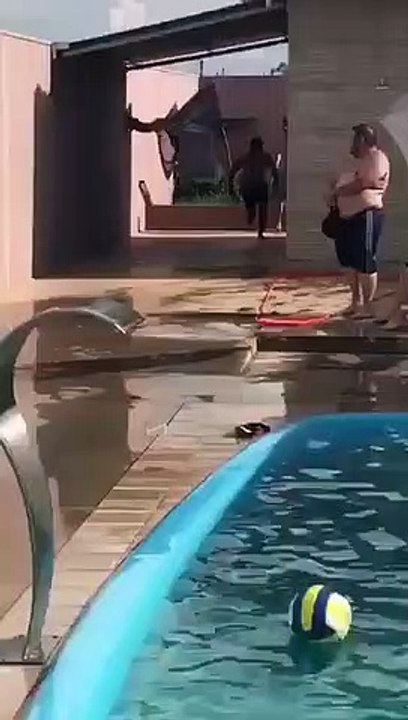 Nailed on the floor!