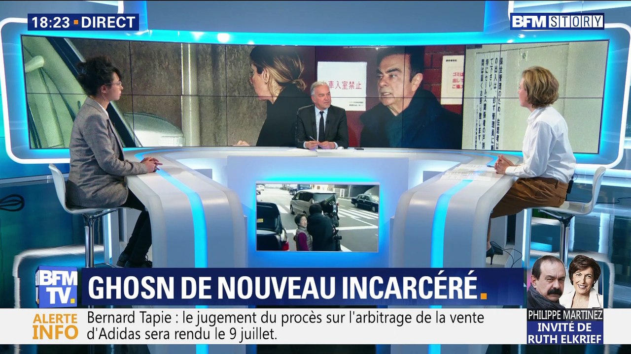 Carlos Ghosn de nouveau incarcéré
