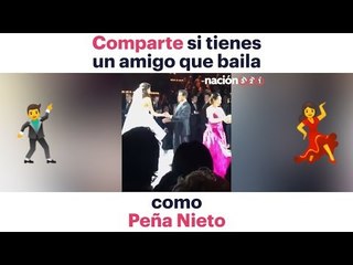 PEÑA NIETO saca sus MEJORES PASOS de BAILE