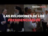 Las religiones de los presidenciables