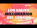 Los viajes millonarios de los senadores