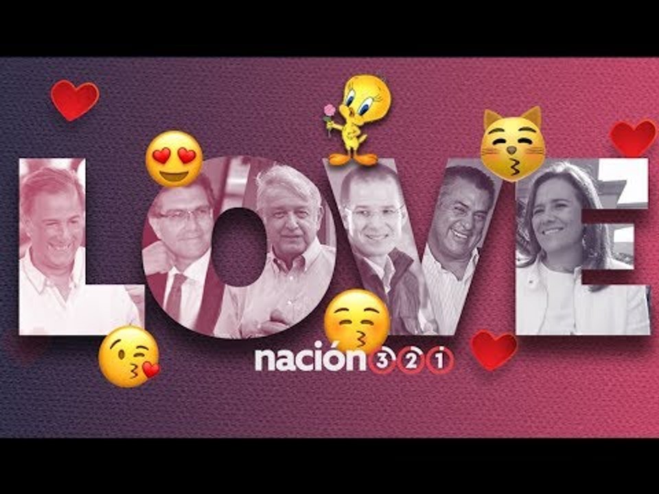 ¿Quién es el presidenciable más amoroso?