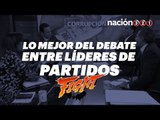 Lo mejor del debate entre líderes de partidos