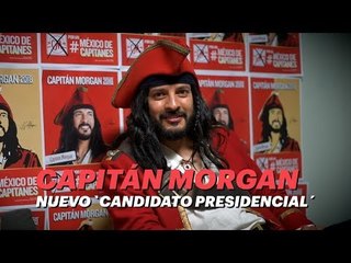 Capitán Morgan: nuevo "candidato presidencial"