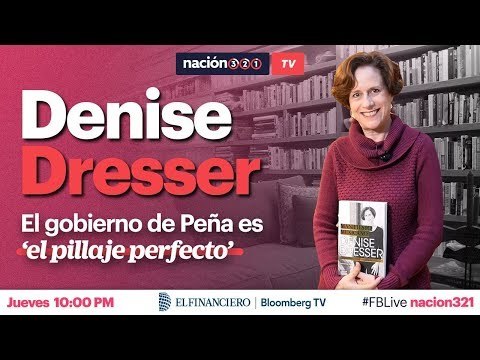 #Nación321TV con Denise Dresser, la periodista nos habla de su nuevo libro Manifiesto Mexicano