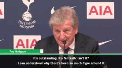 Tottenham must be extremley proud of their new stadium - Hodgson