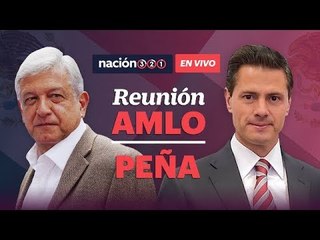 #EnVivo | Segundo encuentro en Palacio Nacional entre AMLo y  Peña Nieto