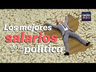 Estos son los mejores salarios de la política mexicana