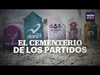 Este es el cementerio de los partidos políticos que perdieron su registro