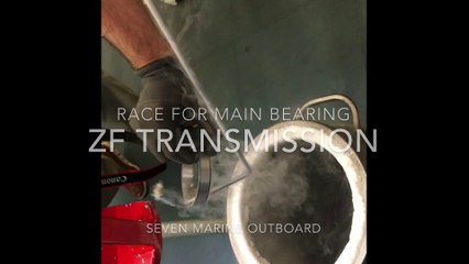 ZF Transmission Bearing Liquid Nitrogen