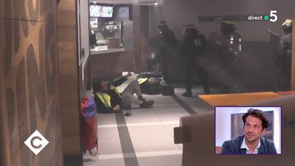 Policiers - casseurs : 4 mois d'affrontements ! - C à Vous - 04/04/2019