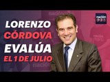 Lorenzo Córdova evalúa el 1 de julio