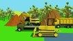 Excavator Story | Construction work digging the tunnel | Children Animation | Construction Work Tale