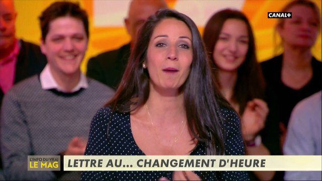Léa Lando : chère heure d'été ... - L'Info du Vrai du 04/04 - CANAL+