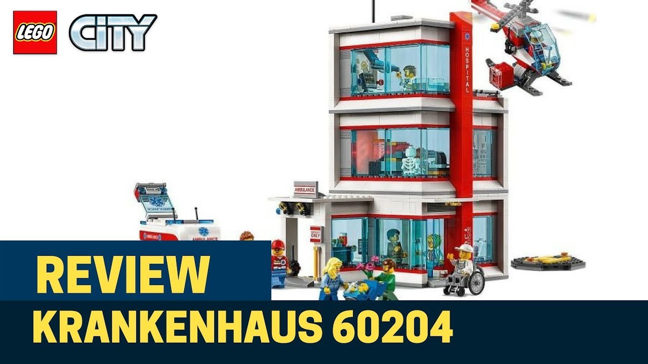 LEGO City Krankenhaus 60204 Review | Dagur Brick