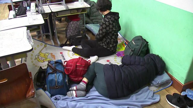 [고성·속초 산불] 대피소 현장 많이 춥다 / YTN