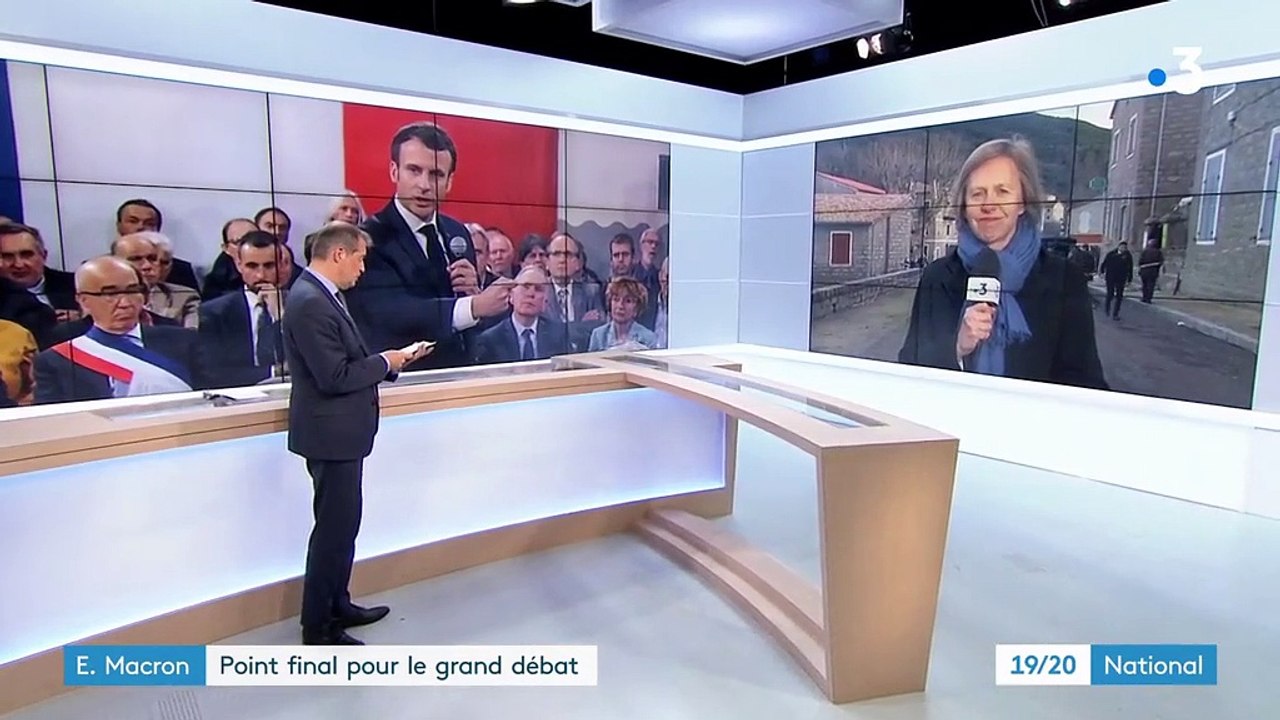 Grand débat : point final pour Emmanuel Macron