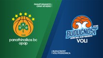 Panathinaikos OPAP Athens - Buducnost VOLI Podgorica Highlights | Turkish Airlines EuroLeague RS Round 30