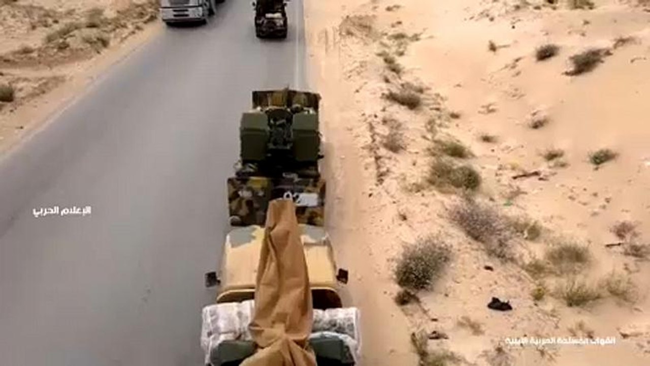 Der general marschiert auf tripolis